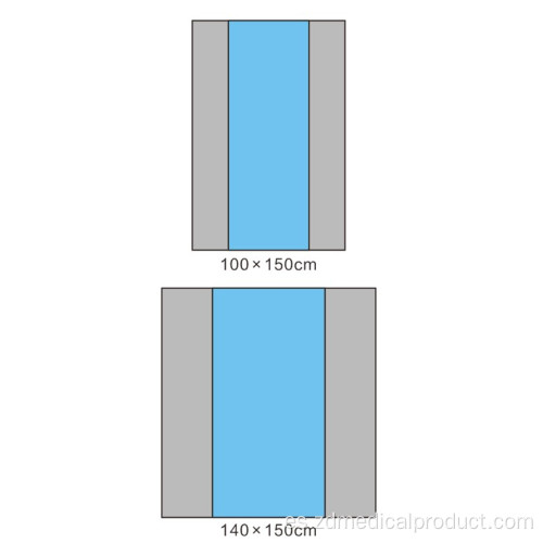 Paño quirúrgico resistente y duradero para cubierta de mesa de instrumentos